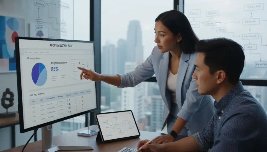 ai website audit professional