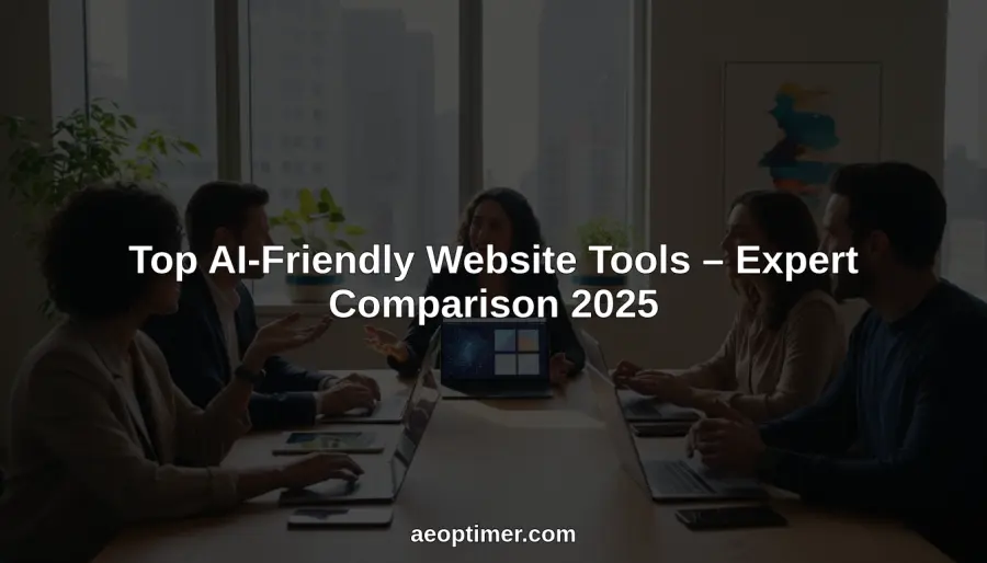Top AI-Friendly Website Tools – Expert Comparison 2025